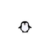 Cartoon Cute Penguin Panda Brooch