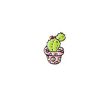 Cartoon Metal Mini Green Plant Brooch