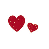 Cartoon Red Heart Brooch