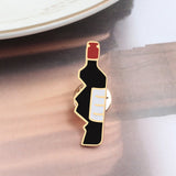 Broken Heart Wine Bottle Brooch