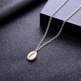 Natural Sea Shell Cowrie Necklace